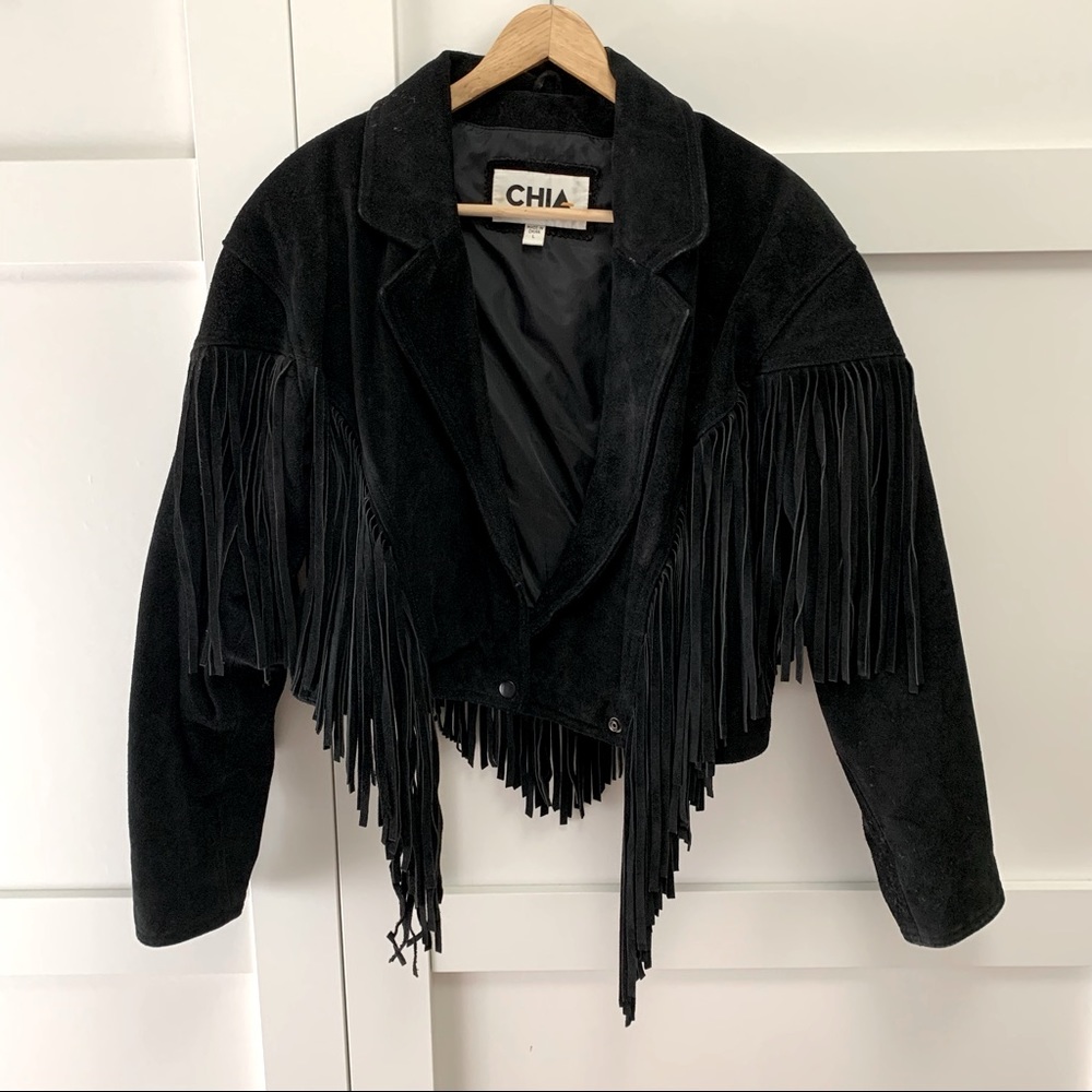 Vintage Suede Leather Jacket